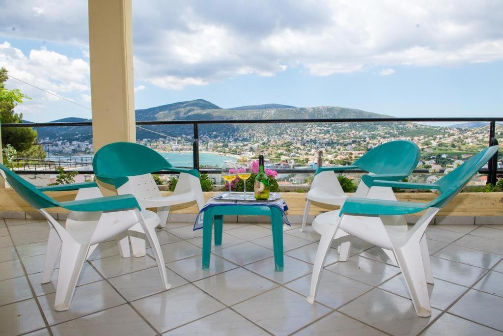 Niki Seaview Apartment Pórto Ráfti Dış mekan fotoğraf