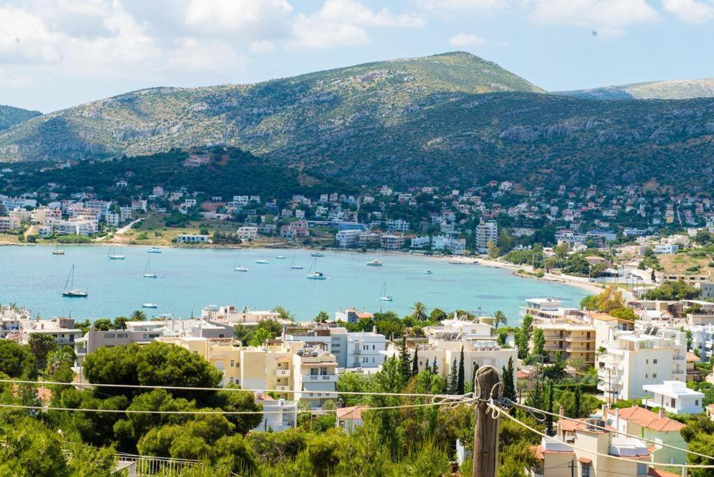 Niki Seaview Apartment Pórto Ráfti Dış mekan fotoğraf